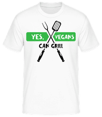 Vegans Can Grill · T-shirt standard Homme