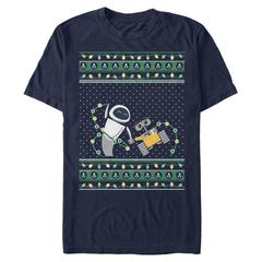 Pixar - Wall-E - Wall-e & Eve Ugly Sweater - Männer T-Shirt