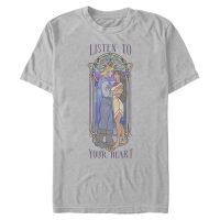 Disney Classics - Pocahontas - Skupina Without Knowing You - Día de San Valentín - Hombres Camiseta - gris ceniza - delante