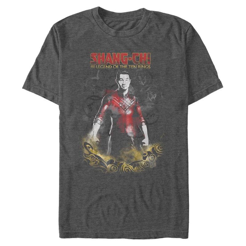 Vorschau: Marvel - Shang-Chi - Shang-Chi Wash On - Männer T-Shirt - Anthrazit meliert - Vorne