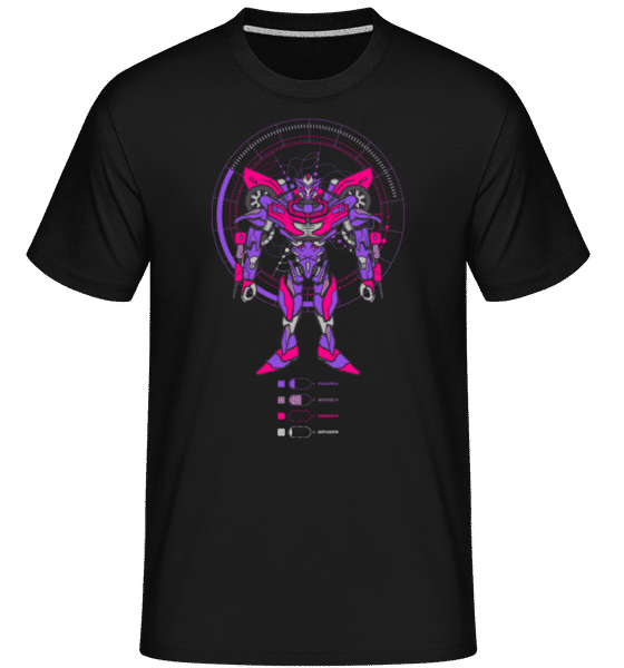 Aperçu: Transformer Lady -  T-Shirt Shirtinator homme - Noir - Devant