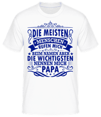 Die Wichtigsten Nennen Mich Papa 3 · Männer Basic T-Shirt