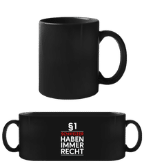 Schweizer Haben Immer Recht · Schwarze Tasse