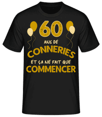 60 Ans De Conneries · T-shirt standard Homme