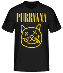 Purrvana · Männer Basic T-Shirt