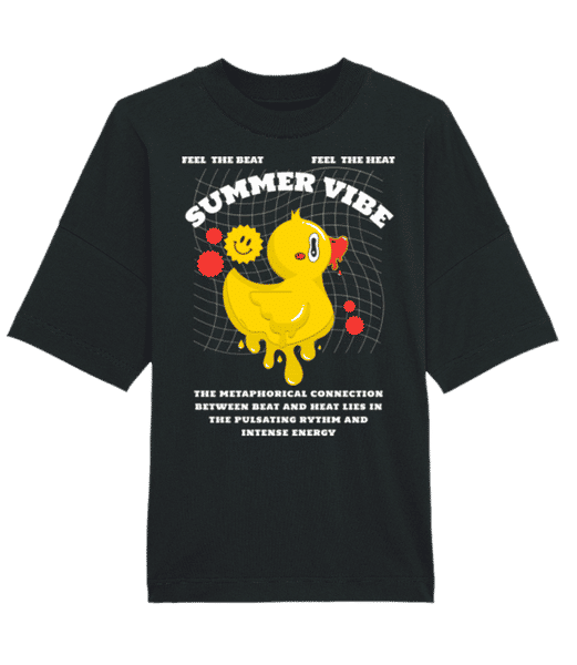 Aperçu: Summer Vibe - T-shirt Bio unisexe Stanley Stella extra large - Noir - Devant