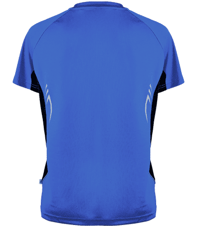 Frauen Trikot - Royalblau / Schwarz - Hinten