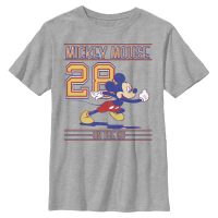 Disney Classics - Micky Maus - Mickey Since 28 - Kinder T-Shirt - Grau meliert - Vorne