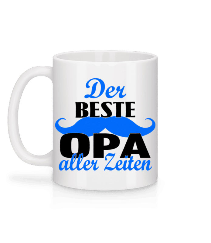 Vorschau: Bester Opa Aller Zeiten - Tasse - Weiß - Hinten