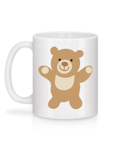Aperçu: Enfant Comic - Ours - Mug en céramique blanc - Blanc - Derrière