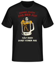 Komm Mach Das Bier Auf · Männer Basic T-Shirt