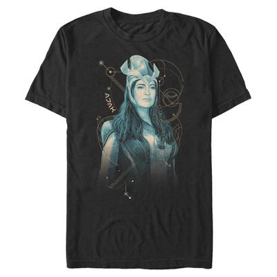 Marvel - Eternals - Ajaks Ajak Teal - Men's T-Shirt - Black - Front
