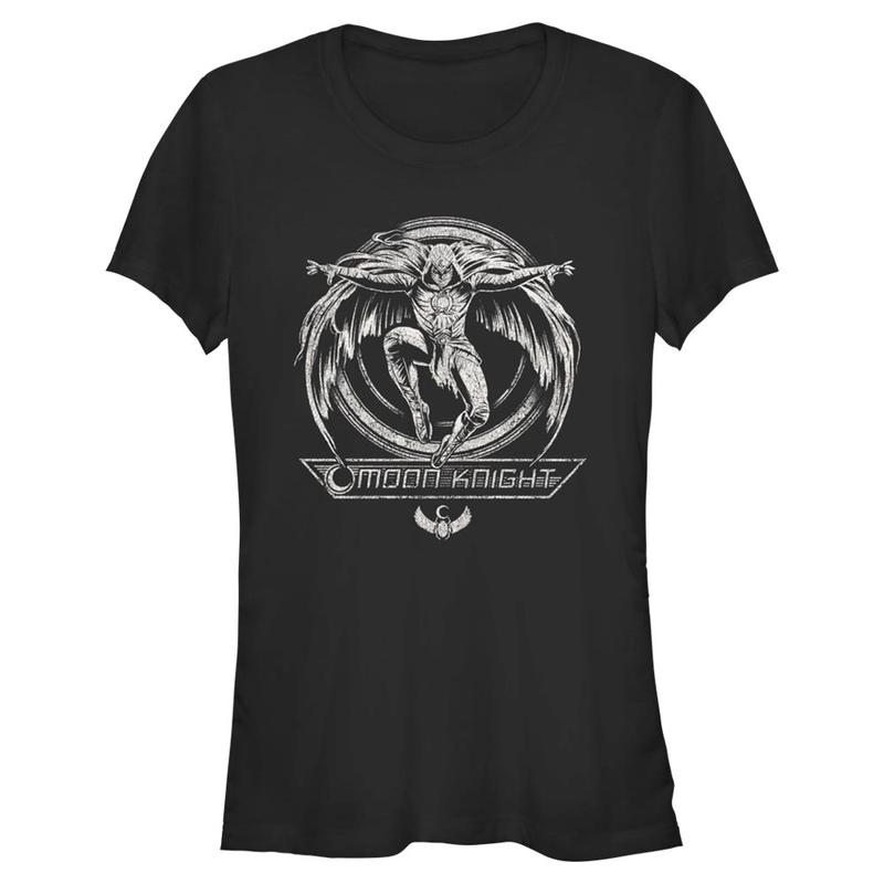 Preview: Marvel - Moon Knight - Moon Knight Moon Man - Women's T-Shirt - Black - Front