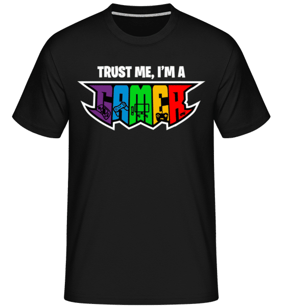 Preview: Trust Me I Am A Gamer -  Shirtinator Men's T-Shirt - Black - Front