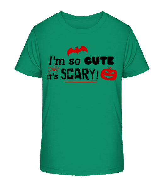 Aperçu: So Cute It's Scary - T-shirt bio Enfant Stanley Stella 2.0 - Vert - Devant