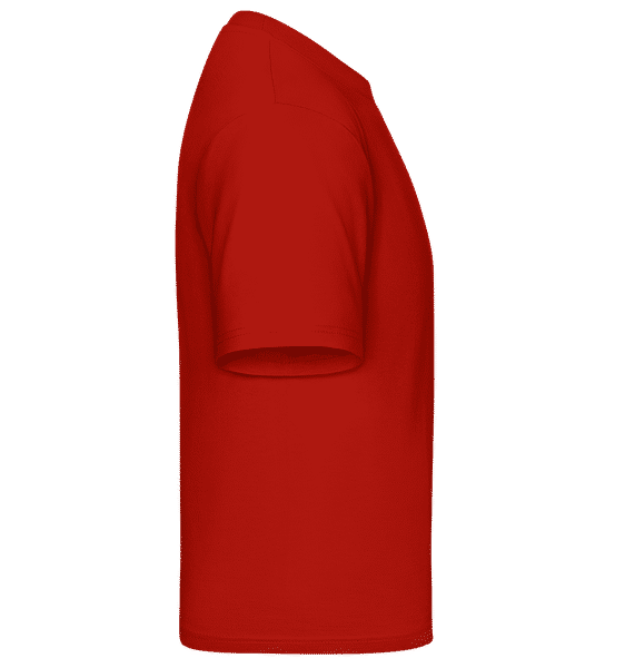 Aperçu: Basketball Dunk Christmas -  T-Shirt Shirtinator homme - Rouge - Droit
