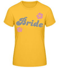 Bride Flowers · Women's Basic T-Shirt