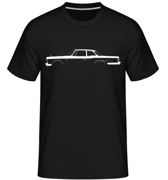 Preview: 'Nissan Skyline Sports Coupe' Silhouette - Shirtinator Men's T-Shirt - Black - Front