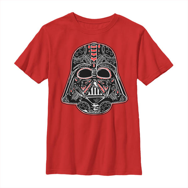 Vorschau: Star Wars - Darth Vader Sweet Vade - Kinder T-Shirt - Rot - Vorne