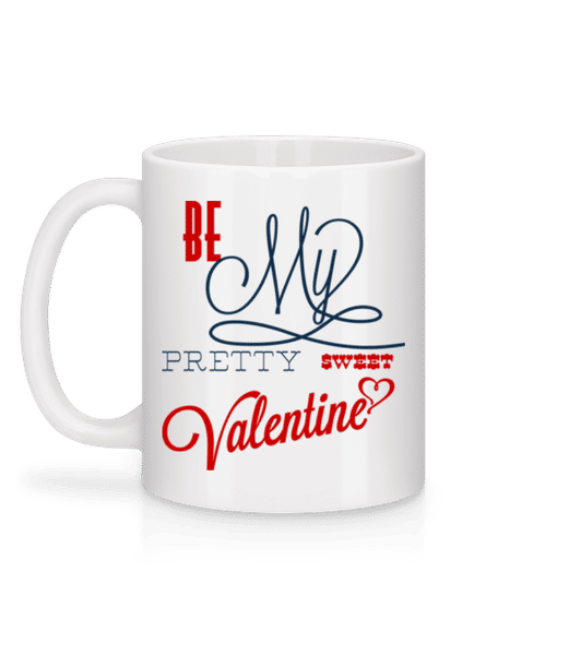Vorschau: Be My Valentine - Tasse - Weiß - Hinten