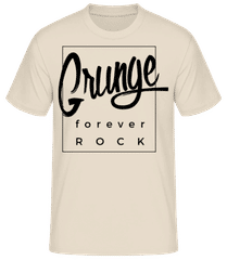 Grunge Forever Rock · Camiseta básica para hombre