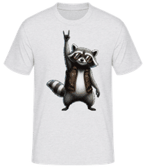 Rock Rétro Amusante De Raton Laveur · T-shirt standard Homme