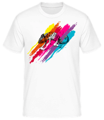 viacfarebný Chameleon · Pánske tričko B&C