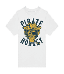 Pirate Monkey · Kinder T-Shirt B&C