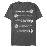 Disney Villains - Skupina Villain Quotes - Men's T-Shirt - Heather anthracite - Front