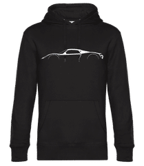 'Porsche 918 Spyder' Silhouette · Men’s Standard Hoodie