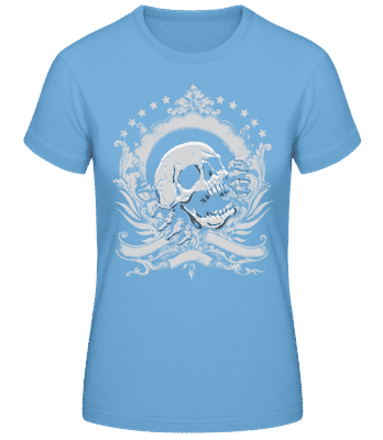 Skull Logo - Women's Basic T-Shirt - Light blue - Front