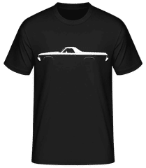 'Chevrolet El Camino SS' Silhouette · Pánske basic tričko