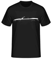 'BMW M3 Cabrio E46' Silhouette · Pánske basic tričko