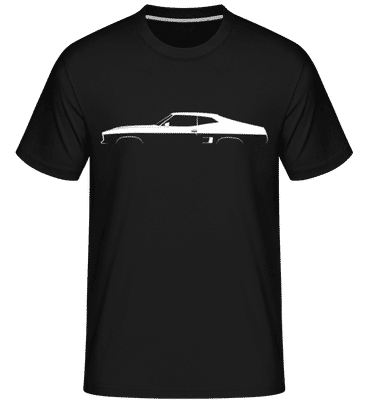 'Ford Falcon 351 GT Coupe' Silhouette -  T-Shirt Shirtinator homme - Noir - Devant