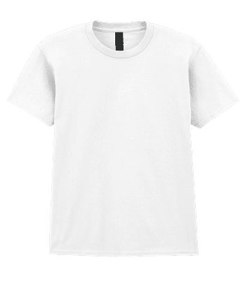 Kinder T-Shirt Gildan - Weiß - Vorne