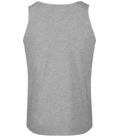 Männer Tank Top Gildan - Grau meliert - Hinten