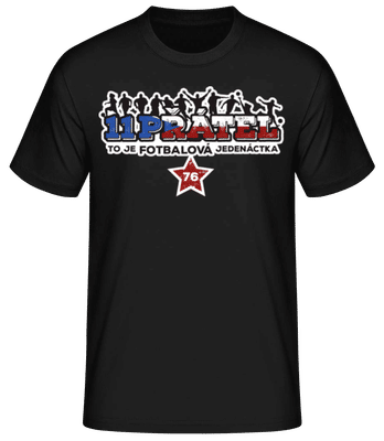 T-shirt standard Homme - Noir - Devant