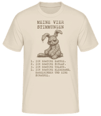Meine Vier Stimmungen · Männer T-Shirt B&C