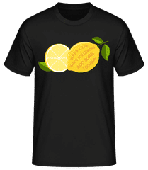Lemon and Tequila · Camiseta básica para hombre