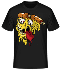 Pizza Monster · Camiseta básica para hombre
