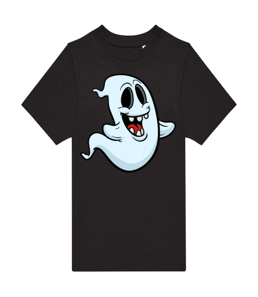 Aperçu: Sourire fantôme comique - T-shirt homme B&C - Noir - Devant