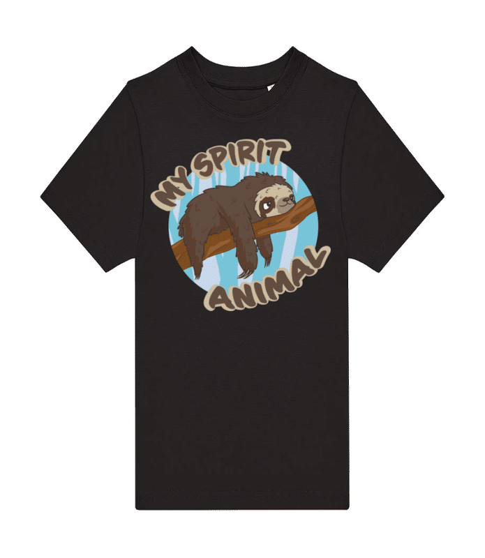 Aperçu: My Spirit Animal - T-shirt homme B&C - Noir - Devant