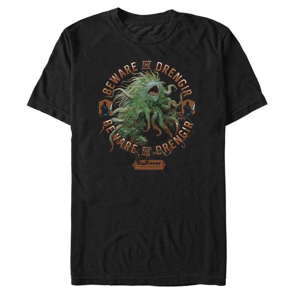 Aperçu: Star Wars - High Republic - Drengir Beware - Homme T-shirt - Noir - Devant