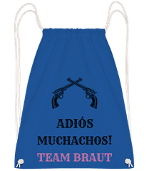 Adio´s Muchachos Team Braut Schwarz · Turnbeutel