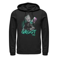 Marvel - Groot Neon Baby - Unisex Hoodie - Black - Front