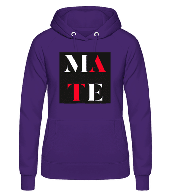 Soul Mate 2 - Women's Hoodie - Purple - Front