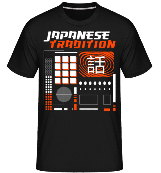 Aperçu: Japanese Tradition -  T-Shirt Shirtinator homme - Noir - Devant