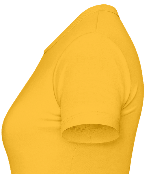Feelin' Good Like I Should - T-shirt standard Femme - Jaune doré - Gauche