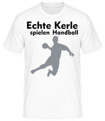 Echt Kerle Spielen Handball · Männer T-Shirt B&C