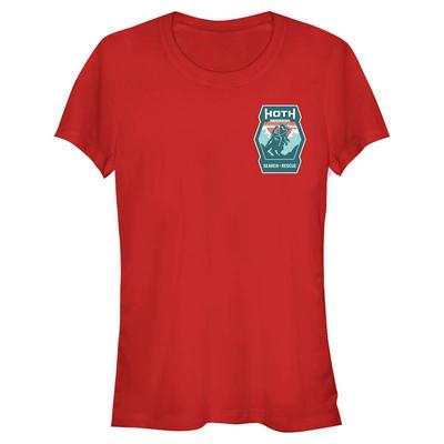 Star Wars - Hoth Search - Women's T-Shirt - Red - Front